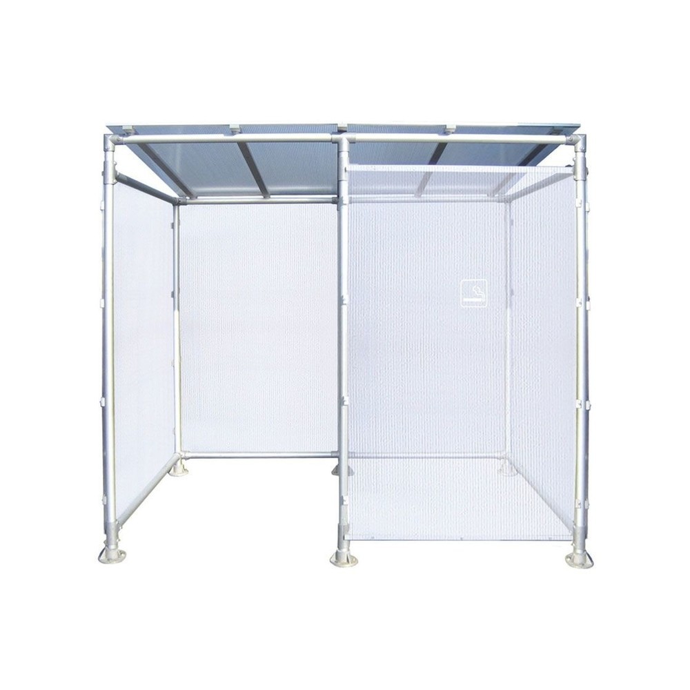 PROCITY® Raucherunterstand Eco, Tiefe 1.861 mm