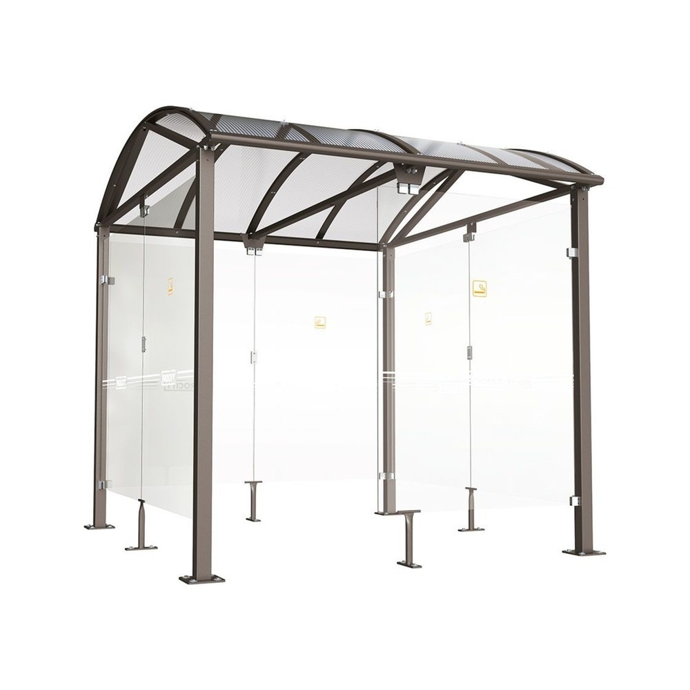 PROCITY® Raucherunterstand Klassik L, Tiefe 2.690 mm