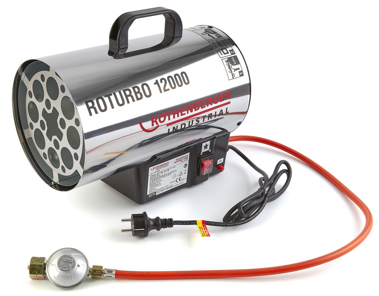 Heißluftgebläse Gasheizer 13kW
