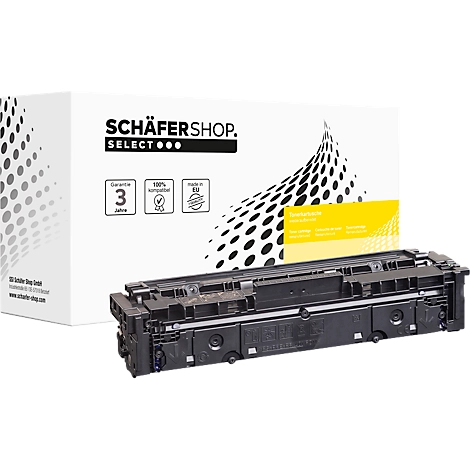 Schäfer Shop Select Toner, ersetzt HP 203A (CF540A) und Canon 054 (3024C002), schwarz