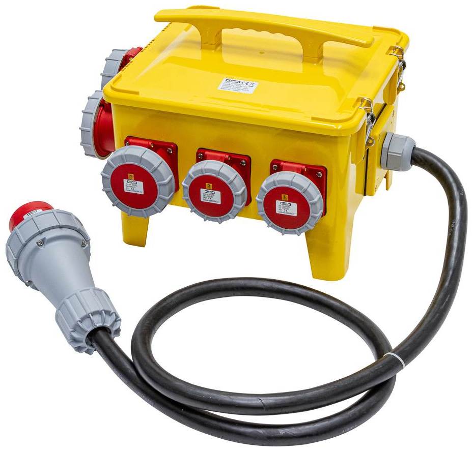 Stehender Stromverteiler 63A 230V/400V