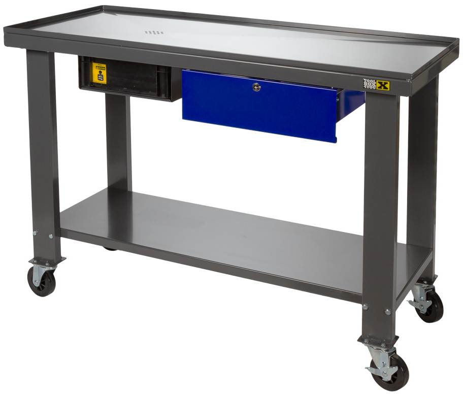 Arbeitstisch mit Ölauffangbehälter 260kg | im fradashop