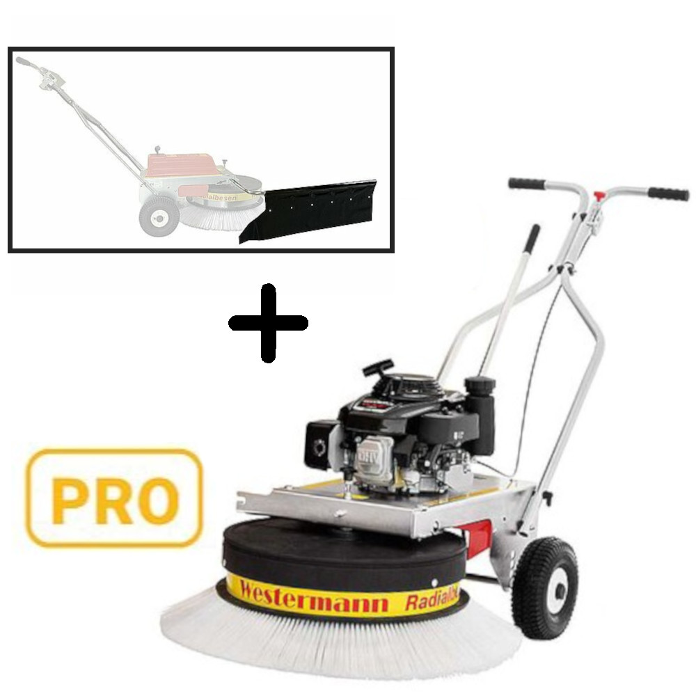 Radialbesen WR870 PRO Benzinmotor 2.500 m²/h
